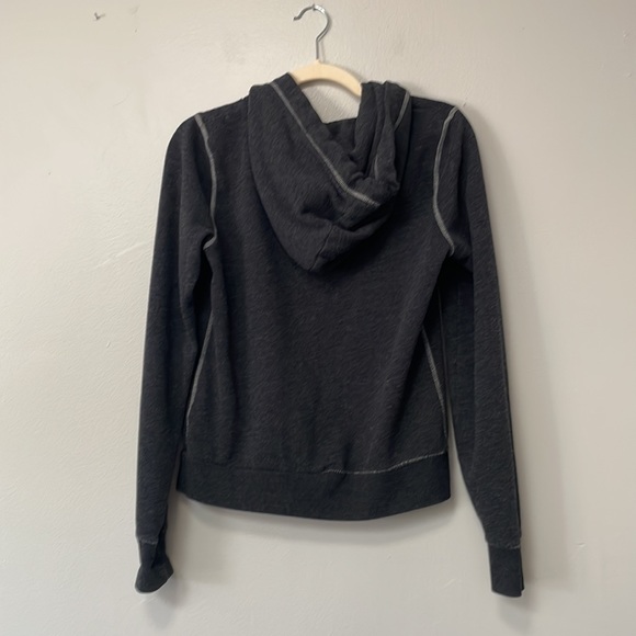 PINK. Comfortable hooded zip front sweatshirt.sz medium - Picture 4 of 5